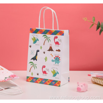 Customized Take Away Fashion Kraft Paper Gift Bags